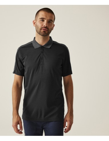 REG-TRS174-Contrast Coolweave Polo